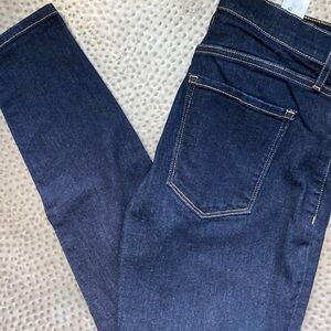 BANANA REPUBLIC Premium Denim High Rise Skinny Dark Jeans 28 6